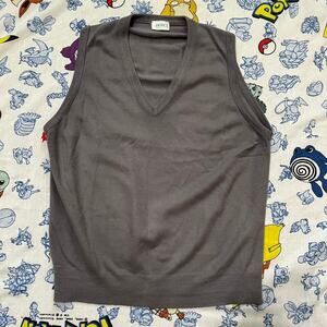 Vintage 80s Duvet Grey Sweater Vest